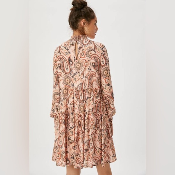 Anthropologie Cady Tiered Paisley Dress - Picture 2 of 12